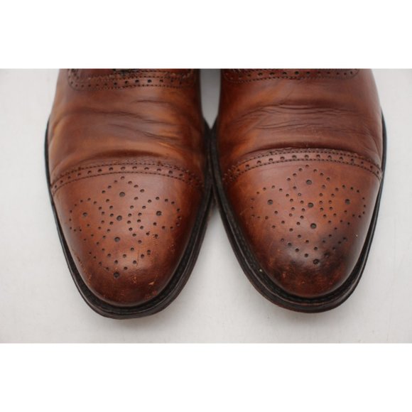 To Boot New York Adam Derrick Men's Size 10 Brown WingTip Dress Shoes - Picture 10 of 13